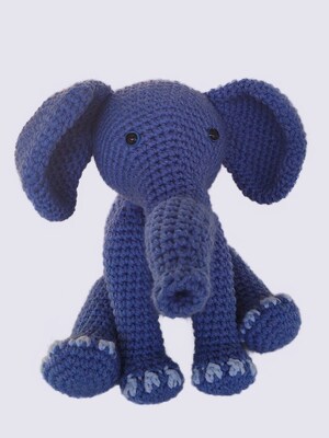 Baby Elephant Stuffed Animal - image1